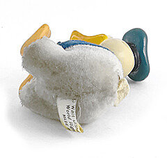 Donald Duck sitzend Filzfigur 7,5cm
