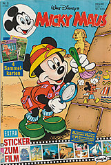 Micky Maus 3/1992 (Z: 1+)