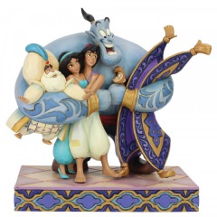 Aladdin: Gruppenumarmung DISNEY TRADITIONS Figur