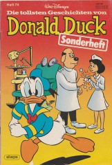 Die tollsten Geschichten von Donald Duck 74 (Grade: 1-)