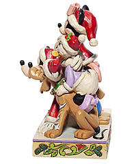 Micky und Freunde: Hoch aufgetürmt in Weihnachtsstimmung (DISNEY TRADITIONS) Figur