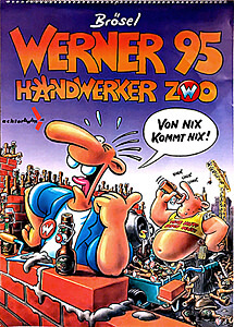 Brösel: Werner 95 - Handwerker Zwo (Kalender 1995)