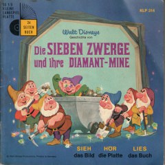 Walt Disneys Geschichte von Die sieben Zwerge und ihre Diamant-Mine (24-Seiten-Buch mit Schallplatte)