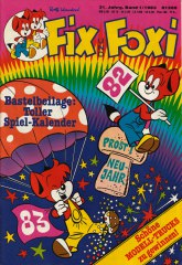 Fix und Foxi 31. Jahrgang Band 1/1983 (Z: 1+)