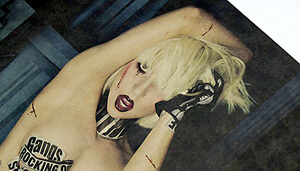 Lady Gaga Poster (Kraftpapier) 51x35,5cm