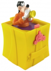 Donald Duck / Goofy at the amusement park. 2 figures WALT DISNEY WORLD