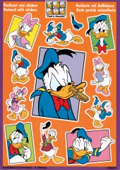 Postkarte mit Aufklebern Thats Donald