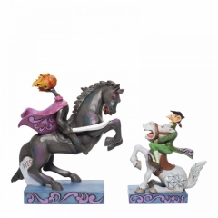 Headless Horseman und Ichabod Crane DISNEY TRADITIONS Figur