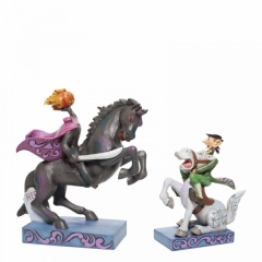 Headless Horseman and Ichabod Crane DISNEY TRADITIONS Figurine