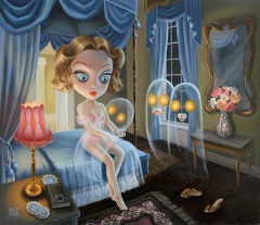 Xue Wang: Feeding Time Canvas-Druck 61x46cm