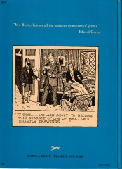 Glen Baxter: The Impending Gleam (mit supplement German translation by Harry Rowohlt)