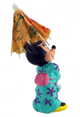 Minni Japanese with umbrella BULLY small figure 10cm