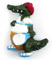 Magnet Alligator beim Tennis