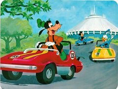 Postkarte Motor Mania