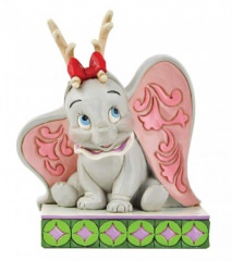 Dumbo als Rentier: Santas Cheerful Helper (DISNEY TRADITIONS) Figur