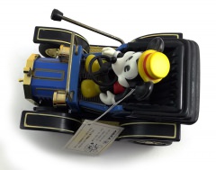 Mickey Mouse Tin Lizzie with wind-up function (MASUDAYA)
