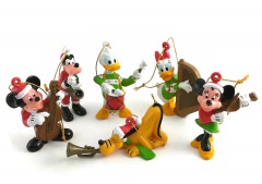 Christmas tree hanger Mickey, Minnie, Goofy, Donald, Daisy, Pluto