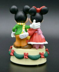 Music box Music N Motion Mickey and Minni with bear (SCHMID DISNEY CHARACTERS)