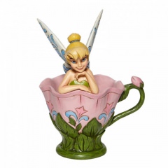 A Spot of Tink - Tinkerbell Sitting in a Flower Figur