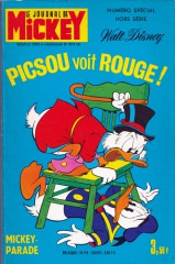 Le Journal de Mickey - Mickey Parade (ancienne série) 1016: Picsou voit rouge! (Z: 1-)