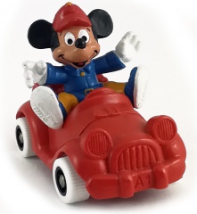 Fireman Mickey with car A1 (BULLY) small figure