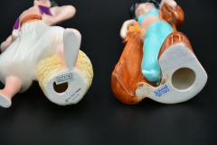 Aladdin und Jasmin Porzellanfiguren (SCHMID)