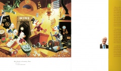 Werbeflyer für Carl Barks Lithographie Rich Finds at Inventory Time