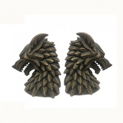 House Stark Bookends - Game of Thrones by Dept 56 (2er Set)