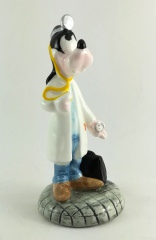 Goofy Doctor (SCHMID DISNEY CHARACTERS) Porcelain Figure