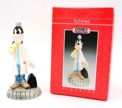 Goofy Doctor (SCHMID DISNEY CHARACTERS) Porcelain Figure
