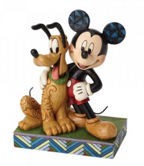 Micky und Pluto: Beste Freunde (DISNEY TRADITIONS) Figur