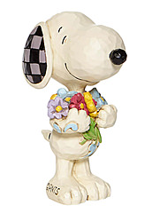 Snoopy mit Blumen Minifigur
