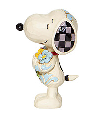 Snoopy mit Blumen (PEANUTS BY JIM SHORE)  Minifigur