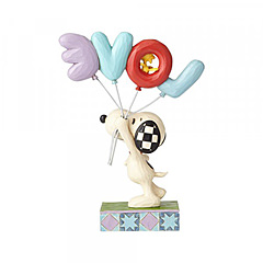 Snoopy mit LOVE Ballon Figur