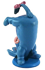 I-Aah (Eeyore) mit Kopfstand Kleinfigur 6cm