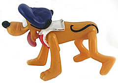 Pluto mit Matrosenmütze Gliederfigur 6,5cm