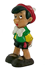 Pinocchio shy (BULLY) small figure 5.5cm (dark skin version)