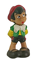 Pinocchio shy (BULLY) small figure 5.5cm (dark skin version)