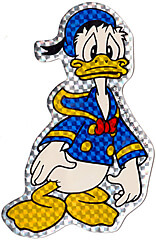 Donald Duck Folie 16,5cm
