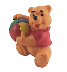 Winnie Puuh mit Ball (BULLY) Minifigur 4cm