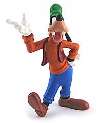 Goofy Fuß hochgestellt (BULLY) Kleinfigur 9cm