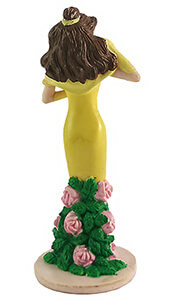 Beauty (Die Schöne und das Biest) von Rosen umrankt Kleinfigur 10,8cm