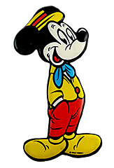 Mickey foam figure (PEZ)
