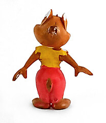Chap (Rescue Rangers) HEIMO small figure 4,5cm (version yellow jersey)