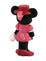 Minnie hand on heart small figure 6cm