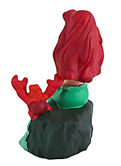 Arielle auf Felsen mit Sebastian Kleinfigur 7cm