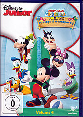 Micky Maus Wunderhaus, Volume 4 - Mickys lustige Strandparty (DVD)