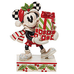 Micky mit Geschenkestapel (DISNEY TRADITIONS) Figur