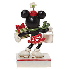 Minnie Maus mit Tasche und Geschenk (DISNEY TRADITIONS) Figur