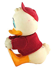 Neffe sitzend Stoffjacke/Vinyl 8,5cm